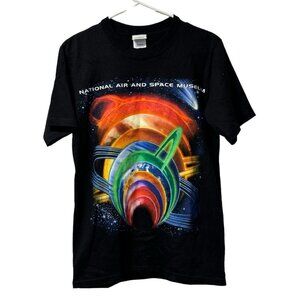 Vintage Outer space National Air And Science Museum Shirt‎ Size Small